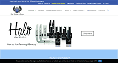 Desktop Screenshot of bluetanning.com